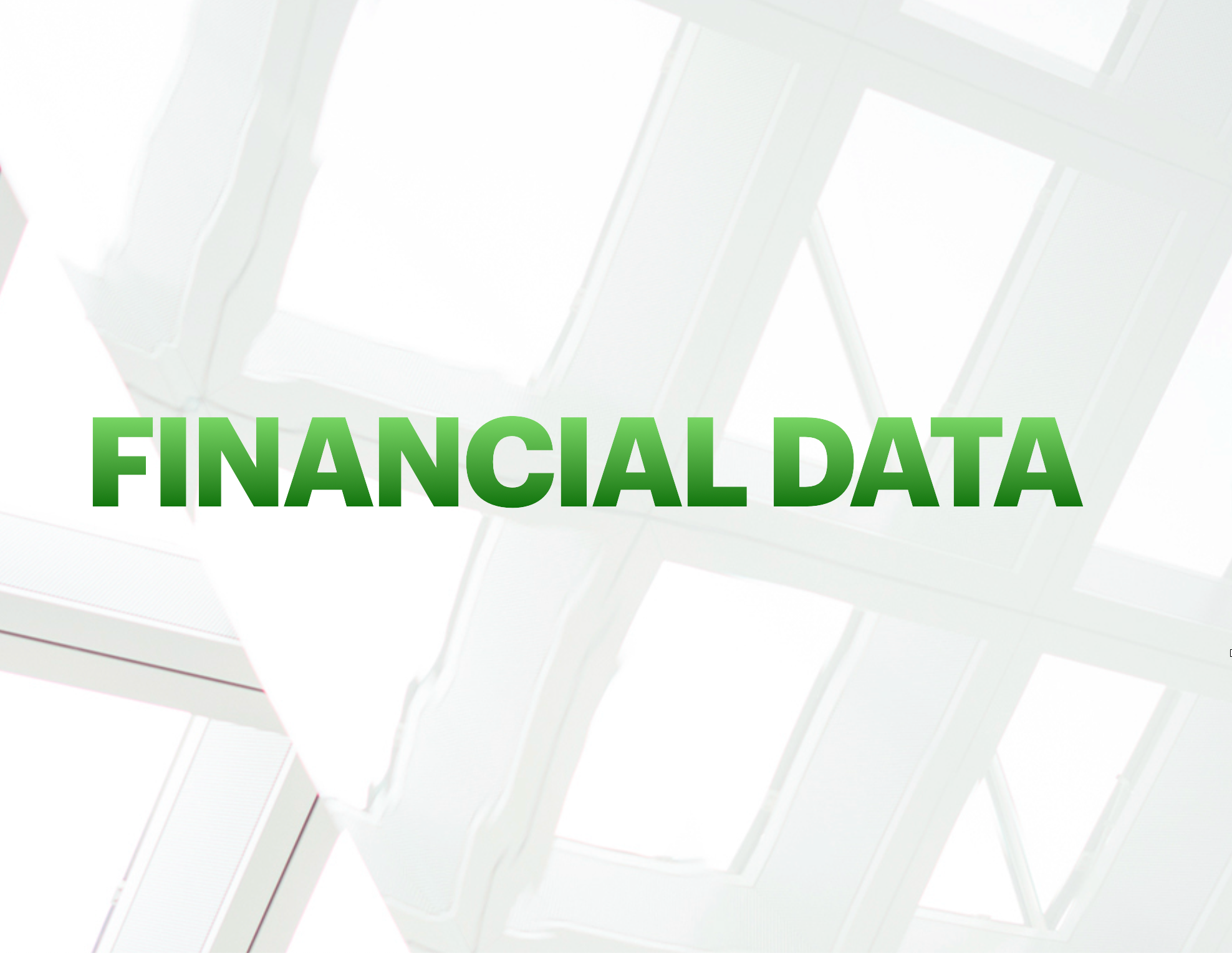 Financial statement data