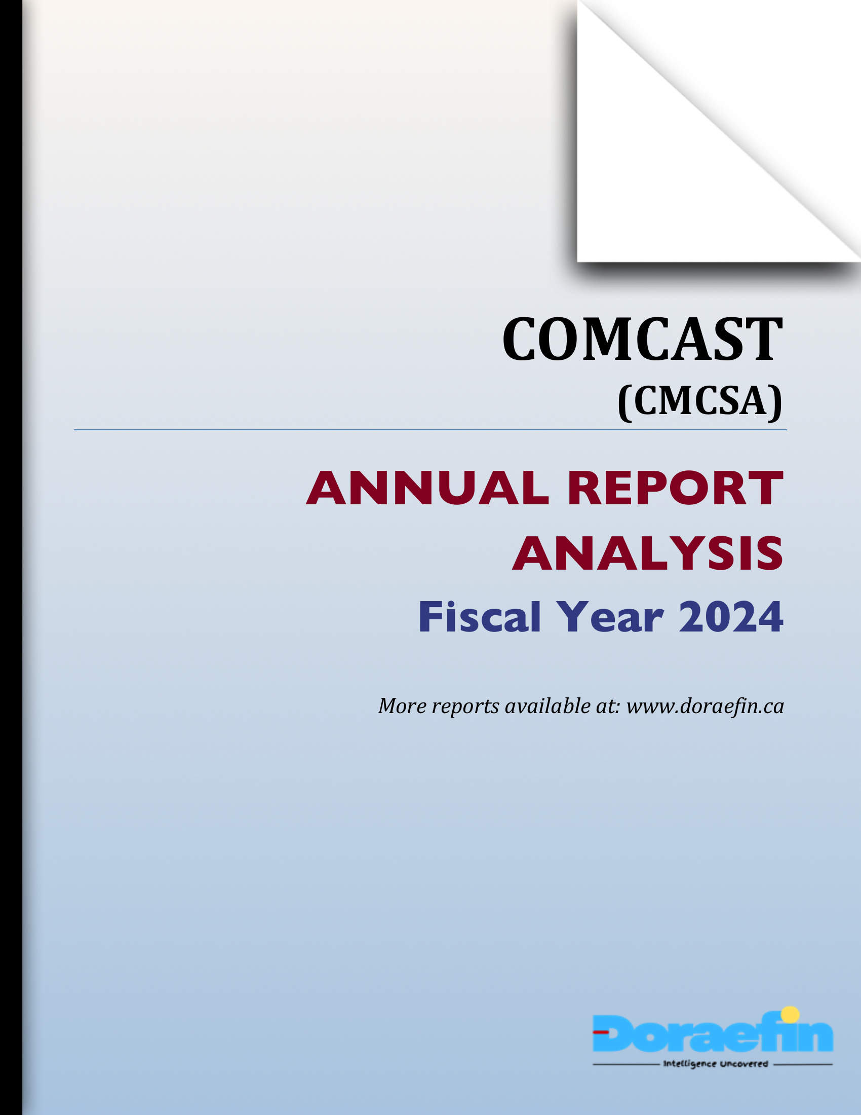 COMCAST, Annual analysis, FY2024