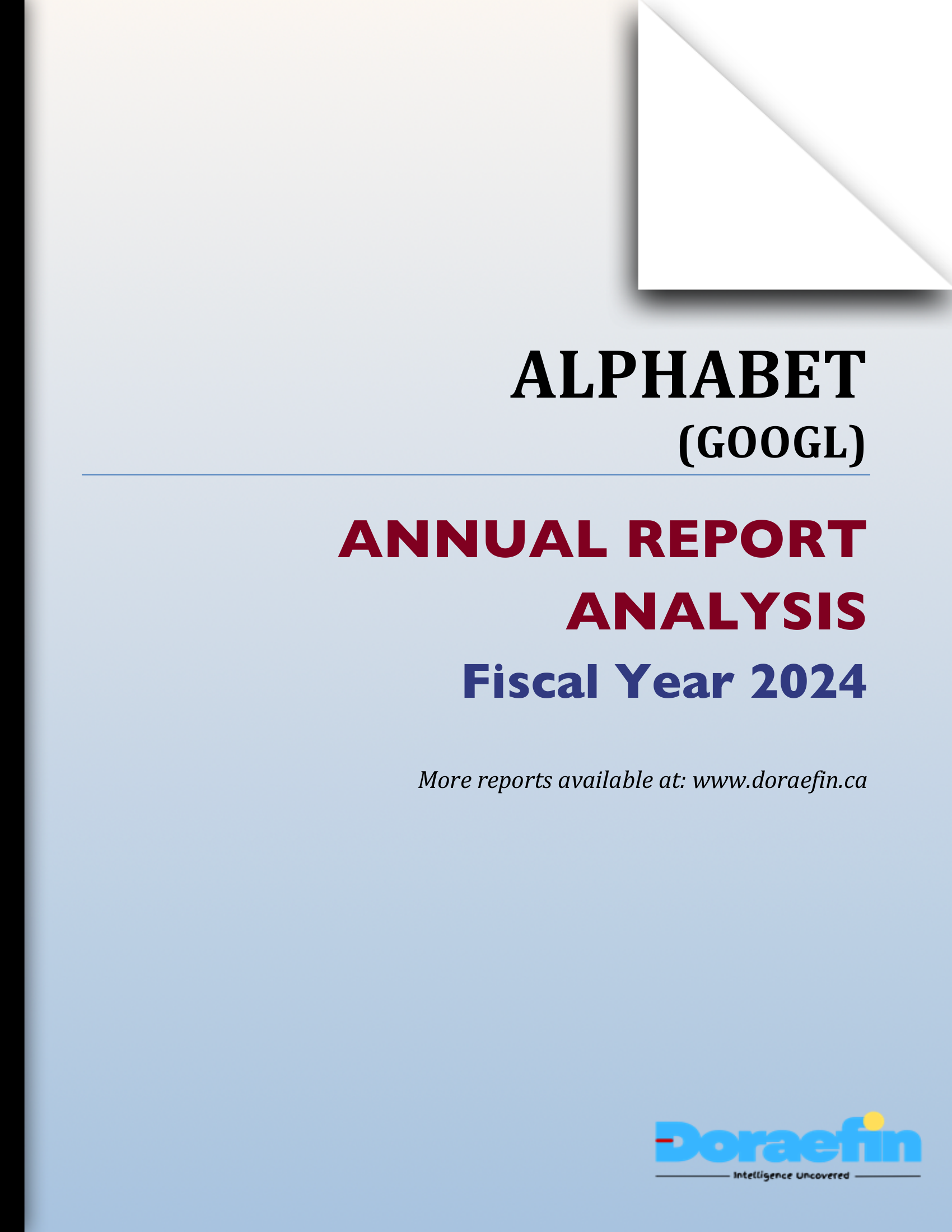 Alphabet, Annual analysis, FY2024