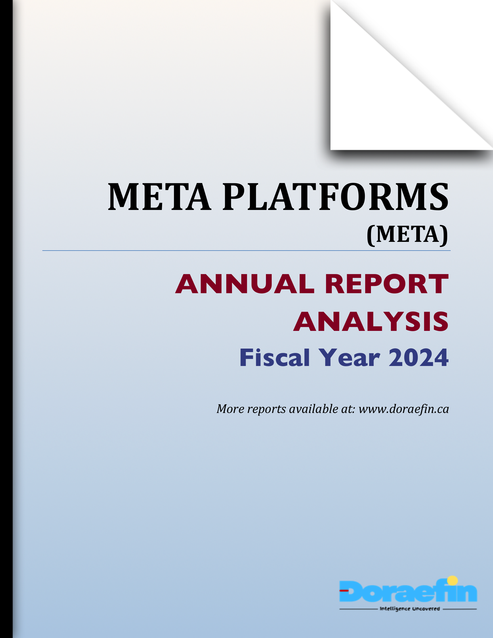 Meta Platforms, Annual analysis, FY2024