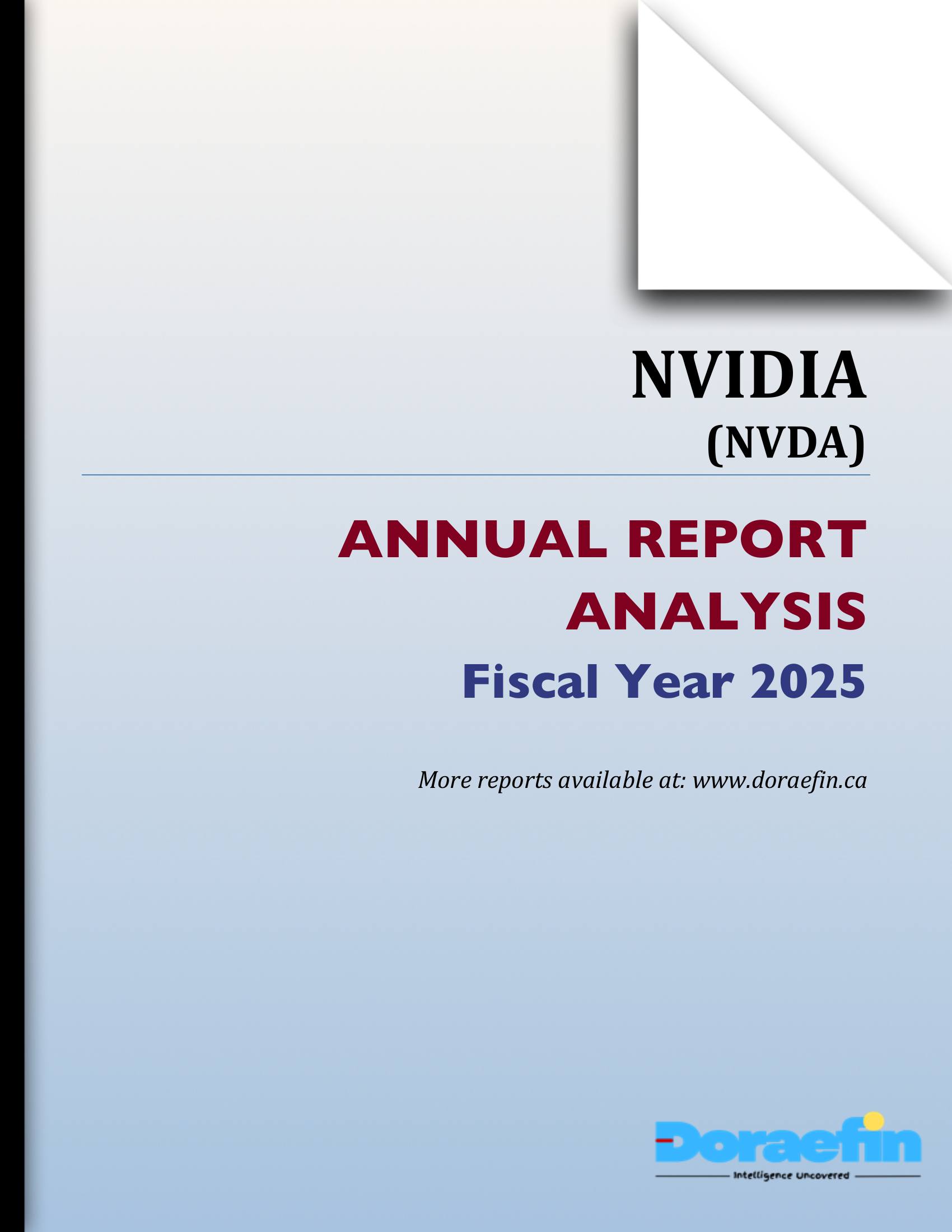 NVIDIA, Annual analysis, FY2025