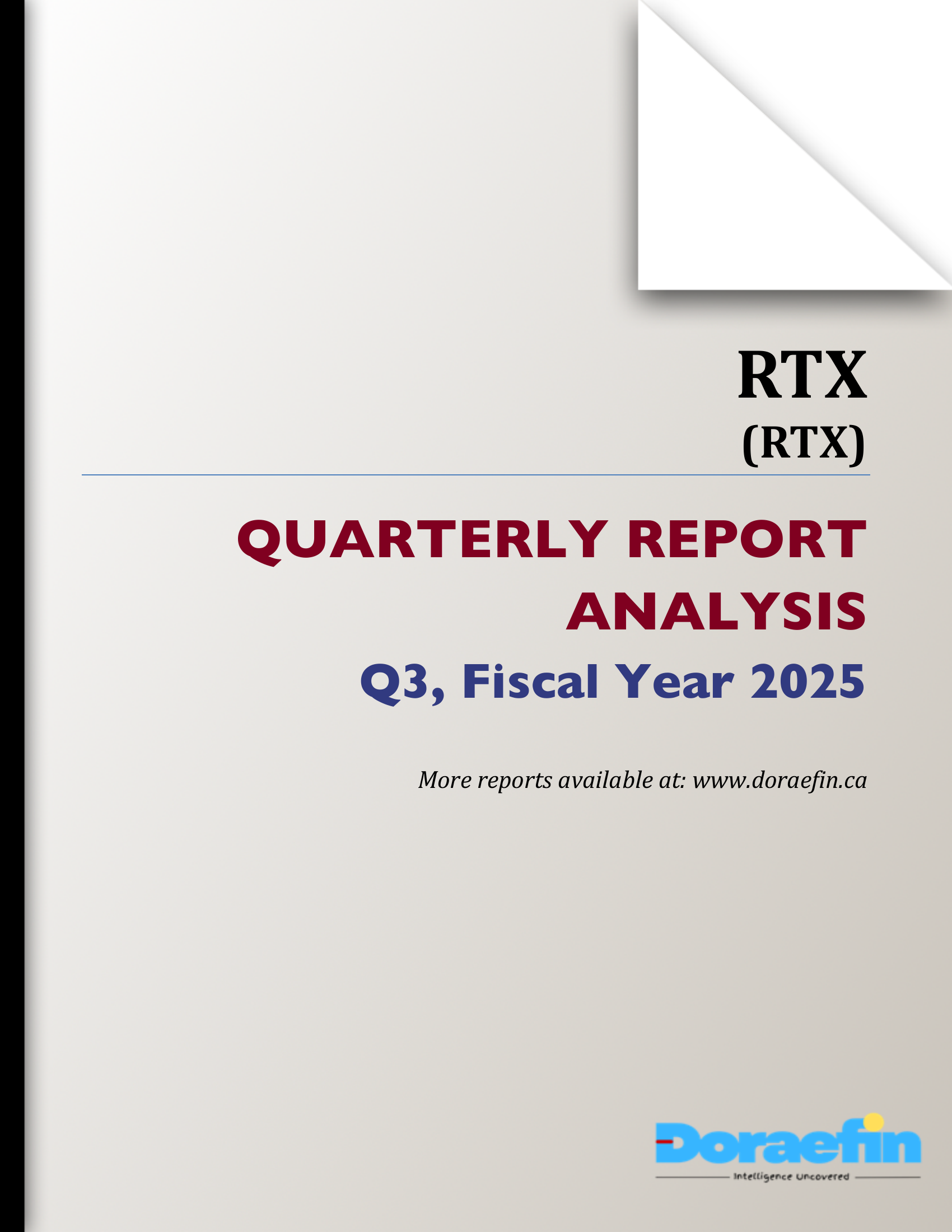 RTX, Quarterly analysis, Q3FY2025